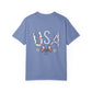 Comfort Colors USA Floral Flag T-Shirt