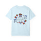 Comfort Colors Berry Patriotic T-Shirt pocket design