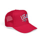USA Floral Trucker Foam Mesh Hat