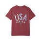 Comfort Colors USA Floral Flag T-Shirt