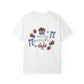 Comfort Colors Berry Patriotic T-Shirt pocket design