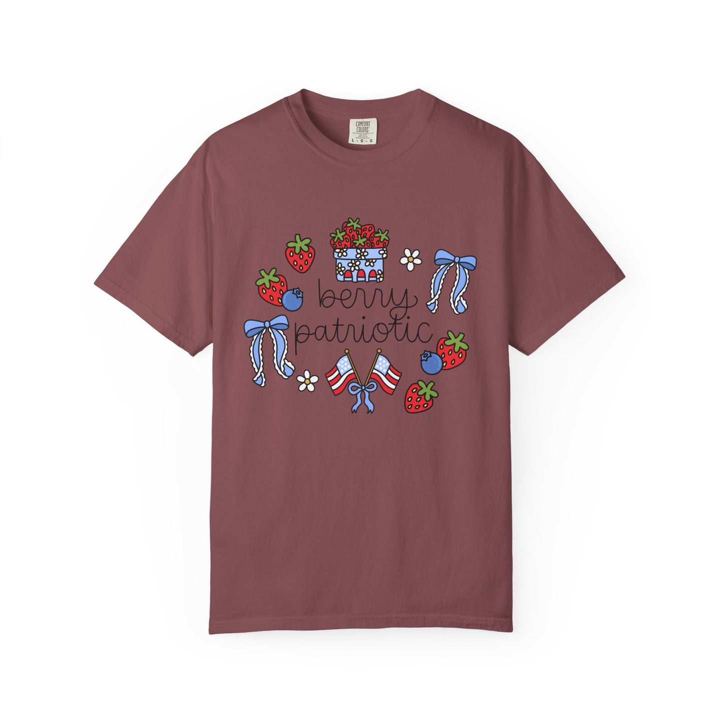 comfort Colors Berry Patriotic T-Shirt