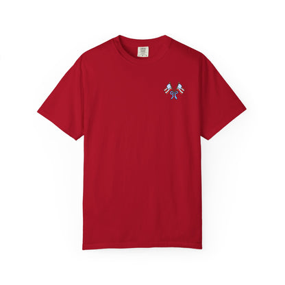Comfort Colors Berry Patriotic T-Shirt pocket design