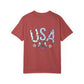 Comfort Colors USA Floral Flag T-Shirt