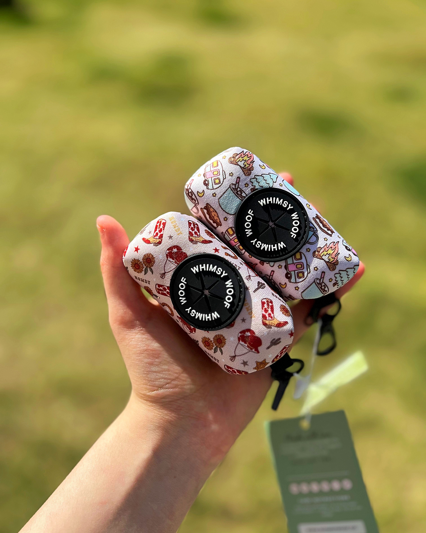 Camping Pups Waste Bag Holder