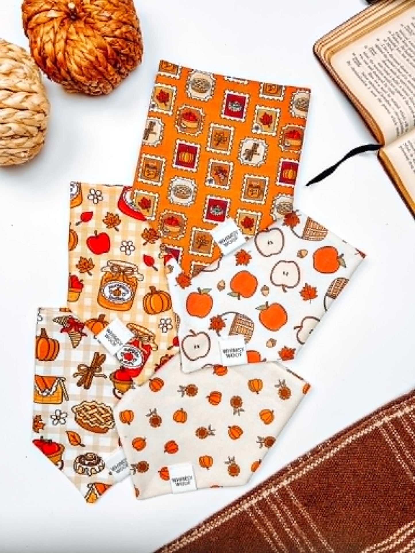 Boho Pumpkins Bandana