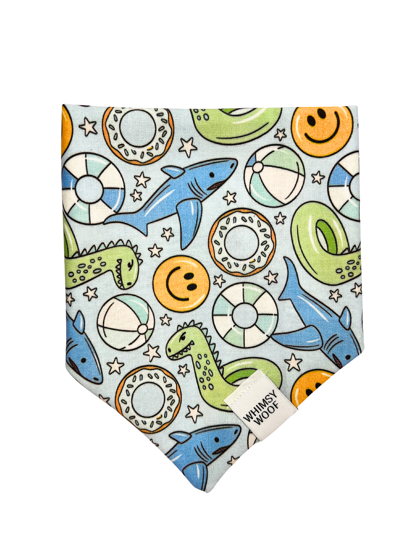 Pool Pawty Pups Bandana Blue